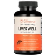 Live Conscious LiverWell Liver Cleanse with NAC, 800 mg, 30 servings