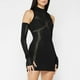thumbnail image 1 of Puntoco-suéter a la moda para mujer, suéter Sexy de Color sólido con hombros descubiertos, vestido ajustado de manga larga, liquidación de Navidad Puntoco Puntoco-1496, 1 of 6