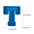 thumbnail image 2 of Bouanq English Letter Silicone Mold,3D Alphabet Letter Epoxy Resin Silicone Mold,Large 3D Alphabet Mold,Word Sign Casting Molds Alphabet A to Z Mold for DIY Art Ornaments, 2 of 5