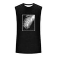 thumbnail image 5 of BRGZLK Mens Tank Tops Pullover Casual Sports Beach Summer Round Neck Sleeveless Shirts Hawaiian Print Vacation Tanks Muscle Gym Tank Top, 5 of 6