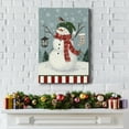 thumbnail image 5 of Jolly Snowman Collection B- Gallery Wrapped Canvas, 5 of 9