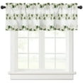 thumbnail image 2 of Tropical Plant Palm Green Leaves Curtain Home Decoration Living Room Short Curtains Window Treatments For Kitchen Bedroom, 2 of 6