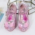 thumbnail image 4 of Girl’s elsa Princess Costume Shoes Wedding Party Low Heel, 4 of 7