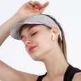 thumbnail image 1 of Sombrero de sol para deportes al aire libre en verano, gorra de protección UV de secado rápido con tapa hueca transpirable | Malla ajustable absorbente de sudor, ala ancha, ligera, 1 of 6