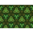 thumbnail image 1 of Ahgly Company Machine Washable Indoor Rectangle Transitional Dark Lime Green Area Rugs, 7' x 9', 1 of 7