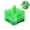 Green, variant on Aquarium Sponge Filter, 3-Stage Bio Filtration for Betta and Small Fish Tanks, 8x8x5cm