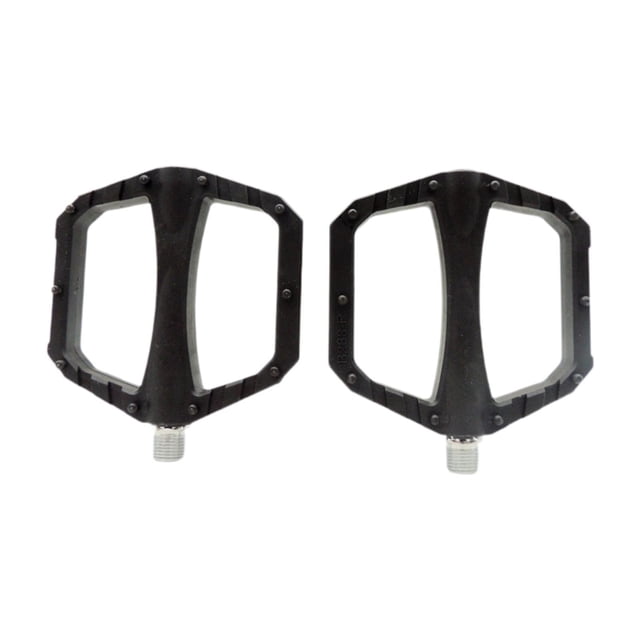 Lipstore Bike Foot Pedals Anti Slip Sturdy Versatile Easy Installation Pedals Black