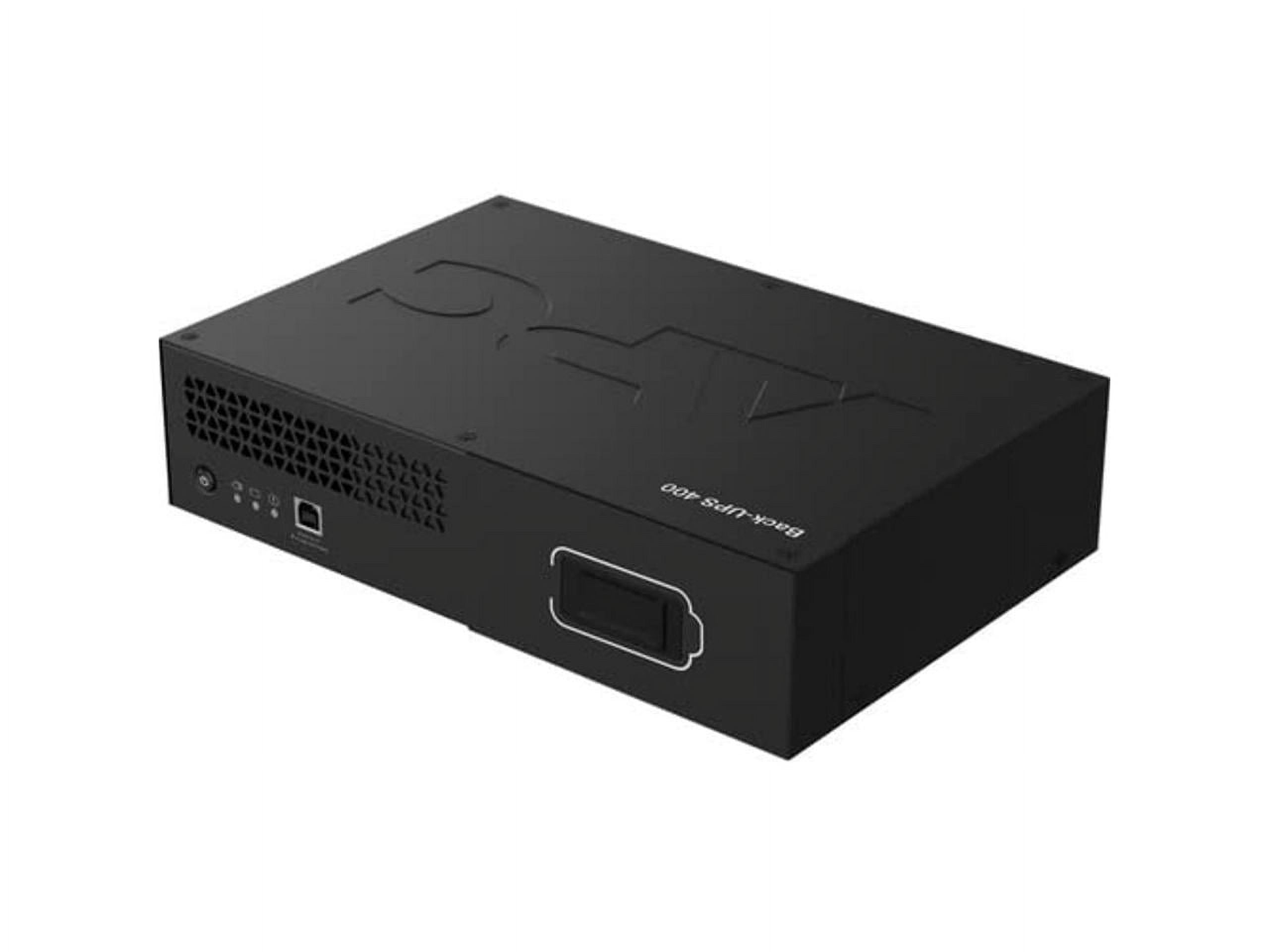 APC by Schneider Electric 400VA 3 NEMA 5-15P Battery Backup UPS BV400XU