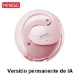 thumbnail image 1 of MINISO X15 Audífonos Inalámbricos Abiertos con Traductor AI en Tiempo Real, Bluetooth 5.4, Más de 130 Idiomas (App Requerida), IPX5 Resistentes al Agua, Rosa, 1 of 6