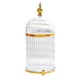 thumbnail image 5 of Soporte para Utensilios de Cocina Sunnimix Recipiente de Almacenamiento de Alimentos Centro de mesa transparente, 5 of 8