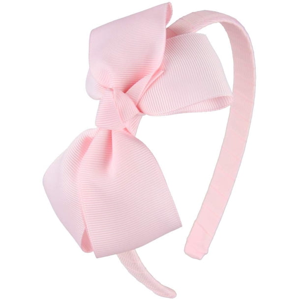 Diadema con lazo rojo a la moda para niñas pequeñas. Ormromra WMZY-178-5