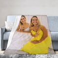 thumbnail image 3 of Personalised Name Custom Thin Blanket for Baby Kids Youth Teenager Adult Anti-pilling Flannel Text Initials Monogram Gifts Customised Throws Blankets For Best Friends Couple Birthday Gift, 3 of 6