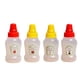thumbnail image 1 of Botellas de condimentos, 4 unidades, contenedores portátiles de almacenamiento de condimentos, tarros para barbacoa, oficina, escuela, caja Bento, dispensadores de aderezo para salsa, 1 of 9