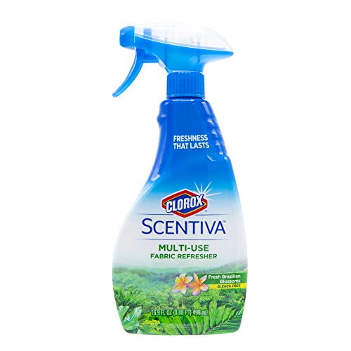 Clorox Scentiva MultiUse Fabric Refresher Spray Fabric Freshener for Closets, Upholstery