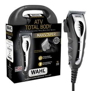 Wahl ATV Manscaper Total Body Hair Clipper for Men, 18-Piece