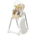thumbnail image 3 of Babyjoy Trona de Bebé 4 en 1, Silla de Alimentación Plegable con 7 Alturas, Reposapiés Retráctil, Ruedas Bloqueables, Cojín Extraíble, Barra de Juguetes y Bandeja Doble para Niños Pequeños, 3 of 3