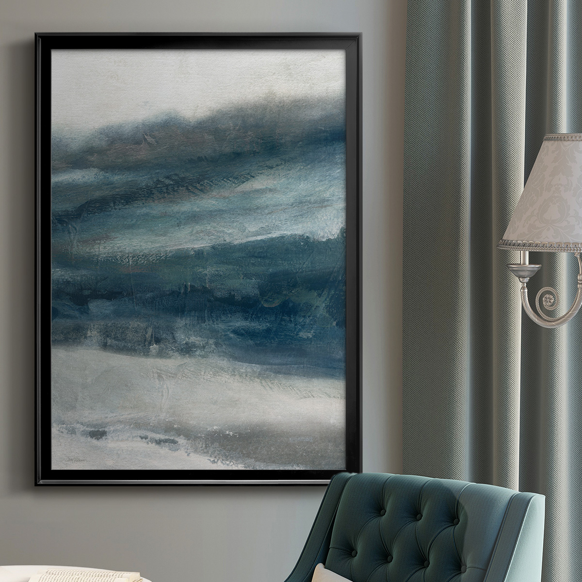 Private Inlet II Premium Framed Print - Ready to Hang