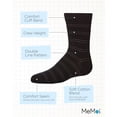 thumbnail image 3 of MeMoi Boys' Double Lined  Dress Socks - Boys - Male, 8-9, Black, 3 of 7