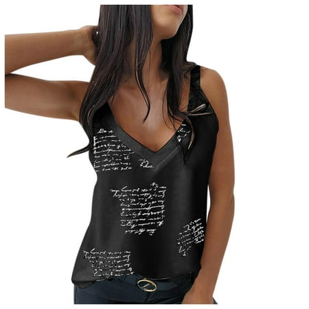 

NECHOLOGY Black Loose Women Women Shirt Sleeveless Casual Stylish Top Shirts Black Bra