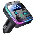 thumbnail image 1 of Transmisor FM y adaptador para coche JOYROOM 81W Bluetooth 5.4 USB C, 1 of 9