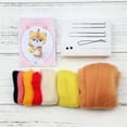 thumbnail image 6 of Apmemiss Clearance Cute Raccoon Animal Needle Felting Kit, Felt Animal Kit, Felting Kits for Beginners Adult, Handmade Needle Felting Wool with Felting Needles and Instruction, 6 of 9