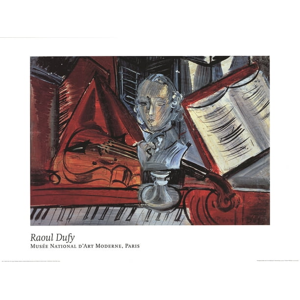 Raoul DufyHomage to Mozart1993 Poster