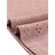 thumbnail image 5 of Blusas casuales con pliegues de manga de pétalo y cuello con abertura para mujeres de tallas grandes Agnes Orinda 2X rosa, 5 of 6