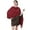 Wine Red, variant on Women's Plush Soft Scarf Wrap - Cozy Lightweight Shawl for Commute & Travel, Oversized Solid Color for Spring & Fall, 78x27 Inches