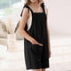 thumbnail image 4 of Odeerbi 5-14 Años Niñas Verano Algodón Lino Jumpsuit Camisola Romper Casual Correa Ajustable Overoles Peto Pantalones Cortos Con Bolsillos, 4 of 7