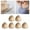 Skin Color, variant on 3 Pairs Triangle Bra Inserts Pads Removable Bra Cups Inserts Replacement Pads Sponge Women for Sports Black