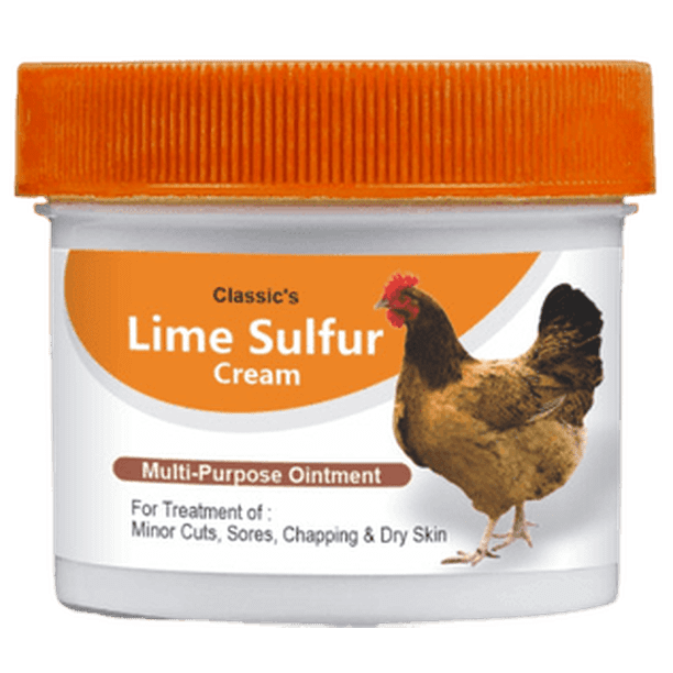 Healthy Paw Life Sulf Hen Lime Sulfur Cream for Poultry Care ñ Ointment