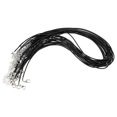 thumbnail image 4 of 20pcs 20 "collar de material cuero de Cera Que Rebordea El Cordón de de Cierre de Langosta - Negro Fernando Collar de cadena de cordón de cera, 4 of 7