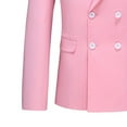 thumbnail image 6 of Horkkom Mens Suits Classic Fit 2 Piece Double Breasted Blazer Dress Pants Suits for Party Wedding and Business, 6 of 8