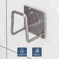 thumbnail image 3 of Paquete de 2 soportes para esponjas de cocina, soporte para esponjas pequeño con adhesivo fuerte, resistente al óxido, resistente al agua, carrito para fregadero de cocina, tamaño más, 3 of 8