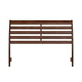 thumbnail image 5 of AFI Savannah Queen Solid Wood Headboard with Attachable Charger, Walnut, 5 of 8