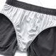 thumbnail image 5 of Pantalones Cortos de Cintura Elástica para Hombre Color Sólido Fitness Correr Entrenamiento Lacing Double Shorts Atléticos, 5 of 9