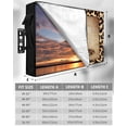 thumbnail image 7 of Outdoor TV Cover 30 to 32 Inch Weatherproof, Leopard High Heel Waterproof TV Screen Protector for Outside Decor with Zipper and Pocket 30"L x 19"H&nbsp; , Animal Textured Heel Shoes, 7 of 7