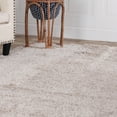 thumbnail image 7 of BNM Solid Indoor Shag Runner or Area Rug, 4' x 6', Beige, 7 of 7
