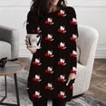 thumbnail image 4 of Camiseta con cuello redondo para mujer, ropa de calle elegante con estampado de Hello Kitty, informal, holgada, Y2K, Otoño, 2023, 4 of 4