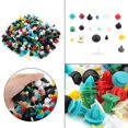 thumbnail image 1 of Keenso Bumper Fastener, Plastic Rivets, 500Pcs For Auto Parts Splash Shield For Car Parts Bumper, 1 of 8