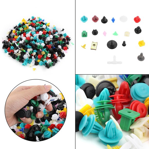 Keenso Bumper Fastener, Plastic Rivets, 500Pcs For Auto Parts Splash Shield For Car Parts Bumper