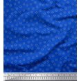 thumbnail image 1 of Soimoi polyester Crepe Fabric Cosmos Floral Print Fabric by Yard 42 Inch Wide, 1 of 3