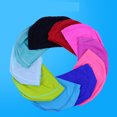 thumbnail image 3 of Hongchun 2 Pieces Elastic Swim Caps Comfortable Cloth Swimming Cap Caps Blue Black, 3 of 3