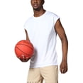 thumbnail image 2 of Sunloudy, chaleco deportivo de verano para hombre, camiseta sin mangas con cuello redondo y estampado de letras, camiseta sin mangas de secado rápidos sin mangas para entrenamiento muscular Sunloudy  moda, 2 of 10