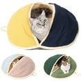 thumbnail image 2 of Sac de Couchage pour Chat Rond Antidérapant, Lit Suspendu pour Chat, Nid pour Animal, Cachette pour Chat d'Intérieur, 2 of 10