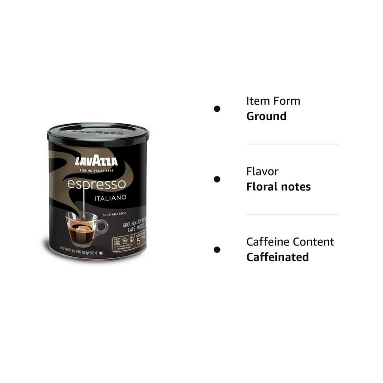 Ground espresso sale coffee