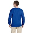 thumbnail image 2 of The Gildan Adult Ultra Cotton 6 oz Long Sleeve T-Shirt - ROYAL - L, 2 of 4