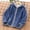 Dark Blue, variant on Liyamei Toddler Boys Girls Long Sleeve Autumn Winter Solid Zippered Hoodie Coat Jacket Thicken Warm Outwear Boys Jacket Size 18-24 Months