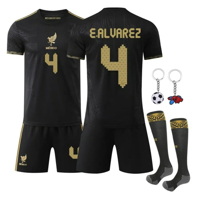 E.Alvarez 4 Mexique Édition Commémorative Maillot de Soccer Kits