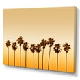 thumbnail image 2 of Designart "Palm Trees In The Golden Sunrise I" Palms & Palm Trees Wall Decor, 2 of 7